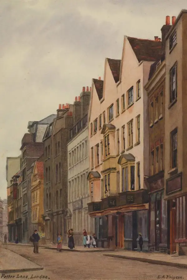 Fetter Lane, c.1900