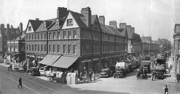 Old Spitalfields Market Brushfield Street circa 1938