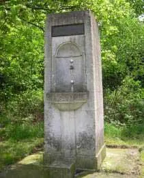 The drinking fountain