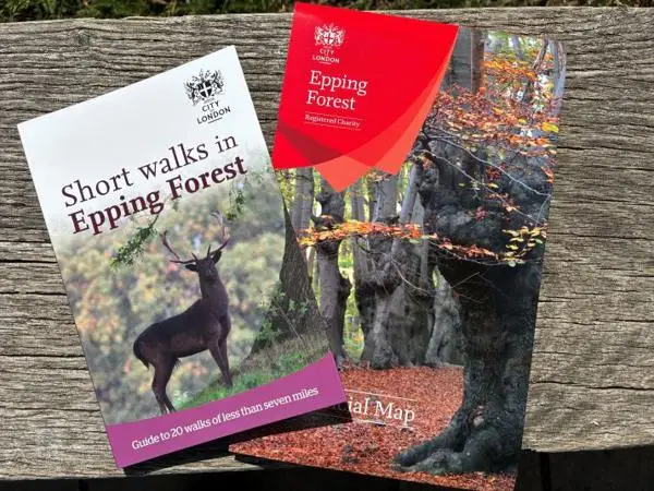 Epping Forest Official Map and Short walks in Epping Forest book.