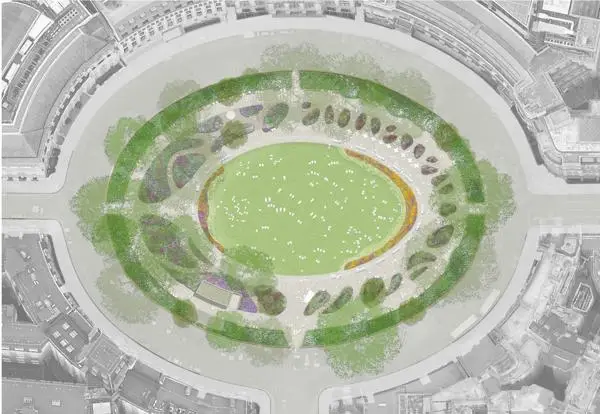 Finsbury Circus Gardens landscape masterplan