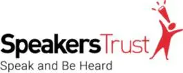 The logo of 'Speakers Trust: Speak and Be Heard'