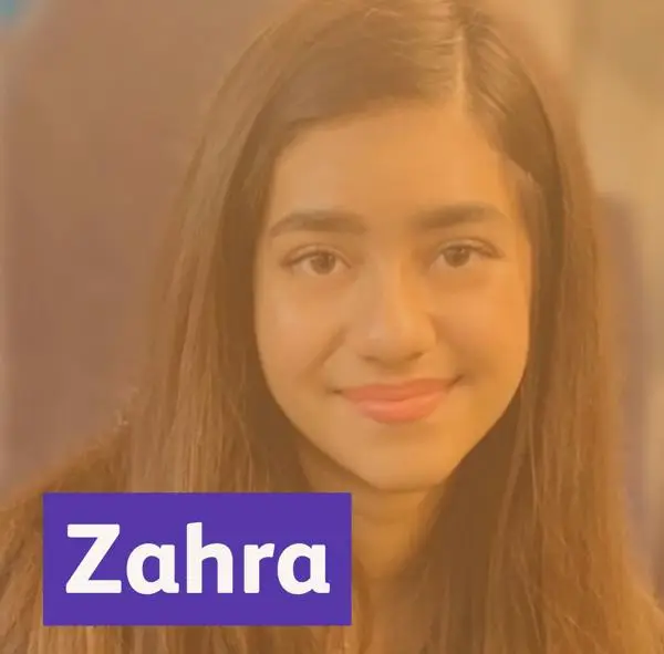 zahra-member-of-youth-parliament
