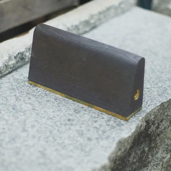 armrest on a bench