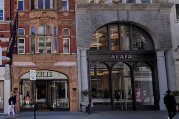 139-140 New Bond Street, premises of Zilli and Alaia in 2022