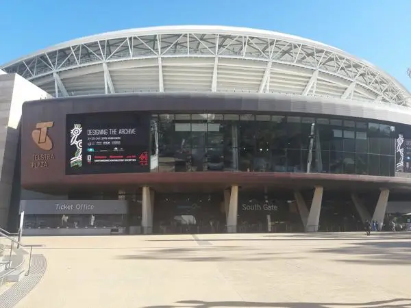 View of the Adelaide Cricket Ground, venue for the 2019 ICA conference