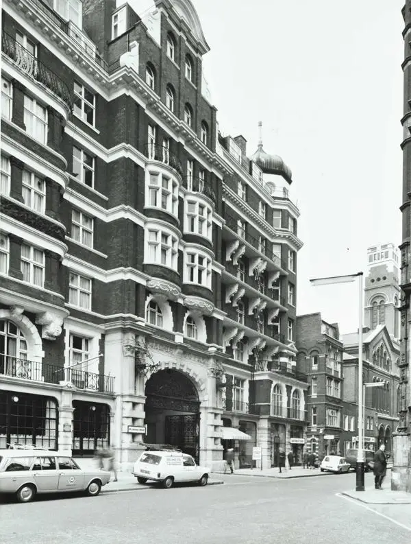 View of St James's Court, Westminster, 1974