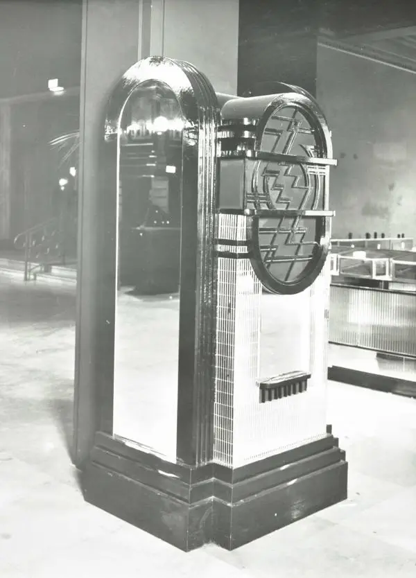 Speaker designed by Whitmore-Thomas for the in-house sound system