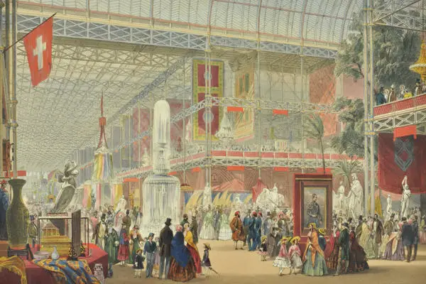 Crystal Palace interior 1851