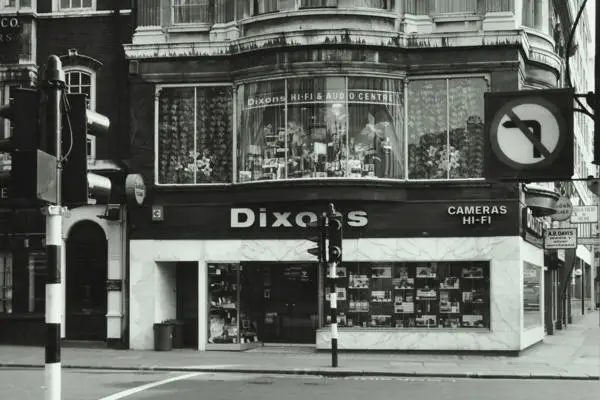 Dixons Hi-Fi and Audio Centre, 84 New Bond Street, 1975