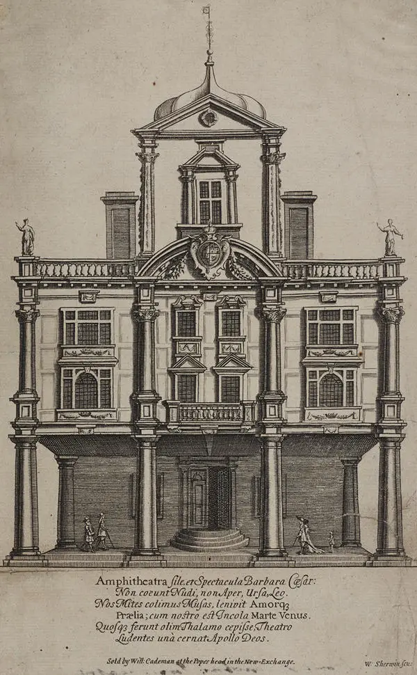Duke’s Theatre, Dorset Gardens, 1673 (LPA 1769)