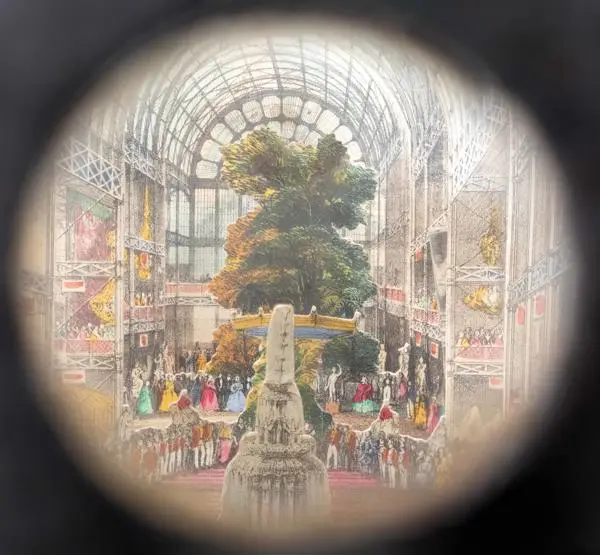 Forbes's telescopic view of the ceremony of Her Majesty opening the Great Exhibition