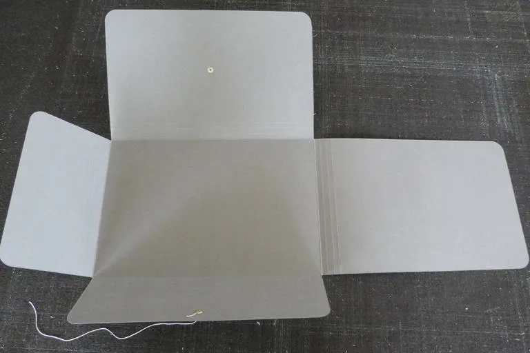 Four flap folder