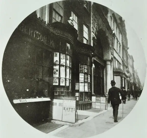 Front elevation of 140 New Bond Street, 1895