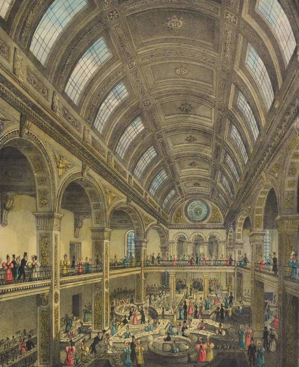 Interior of the Pantheon, Oxford Street, 1834