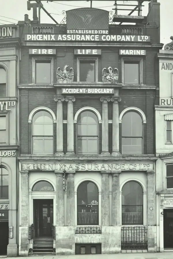 Phoenix Assurance Co. Ltd, 57 Charing Cross, 1911