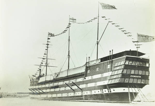 Exmouth Training Ship, 1910