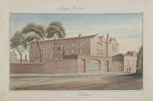 View of Walworth Workhouse, in Southwark, 1826