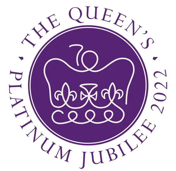 Queen's Platinum Jubilee logo 2022