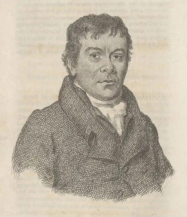 Head and shoulders portrait of Robert Wedderburn