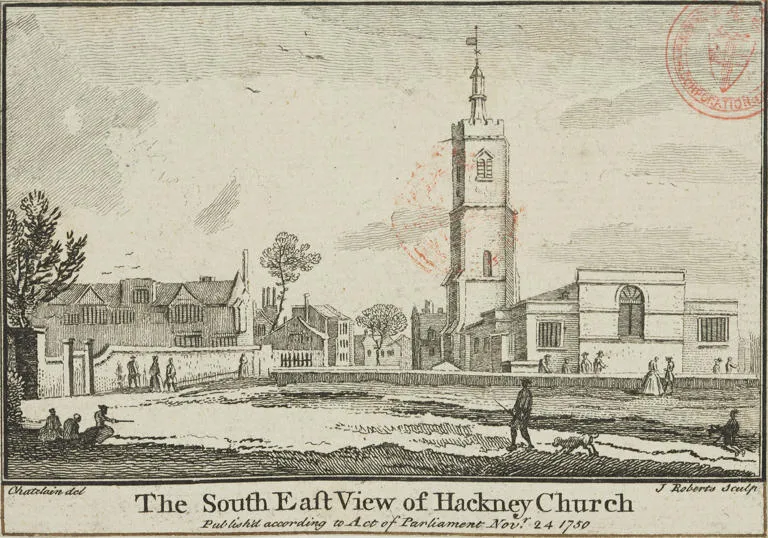 St John at Hackney Church in 1750